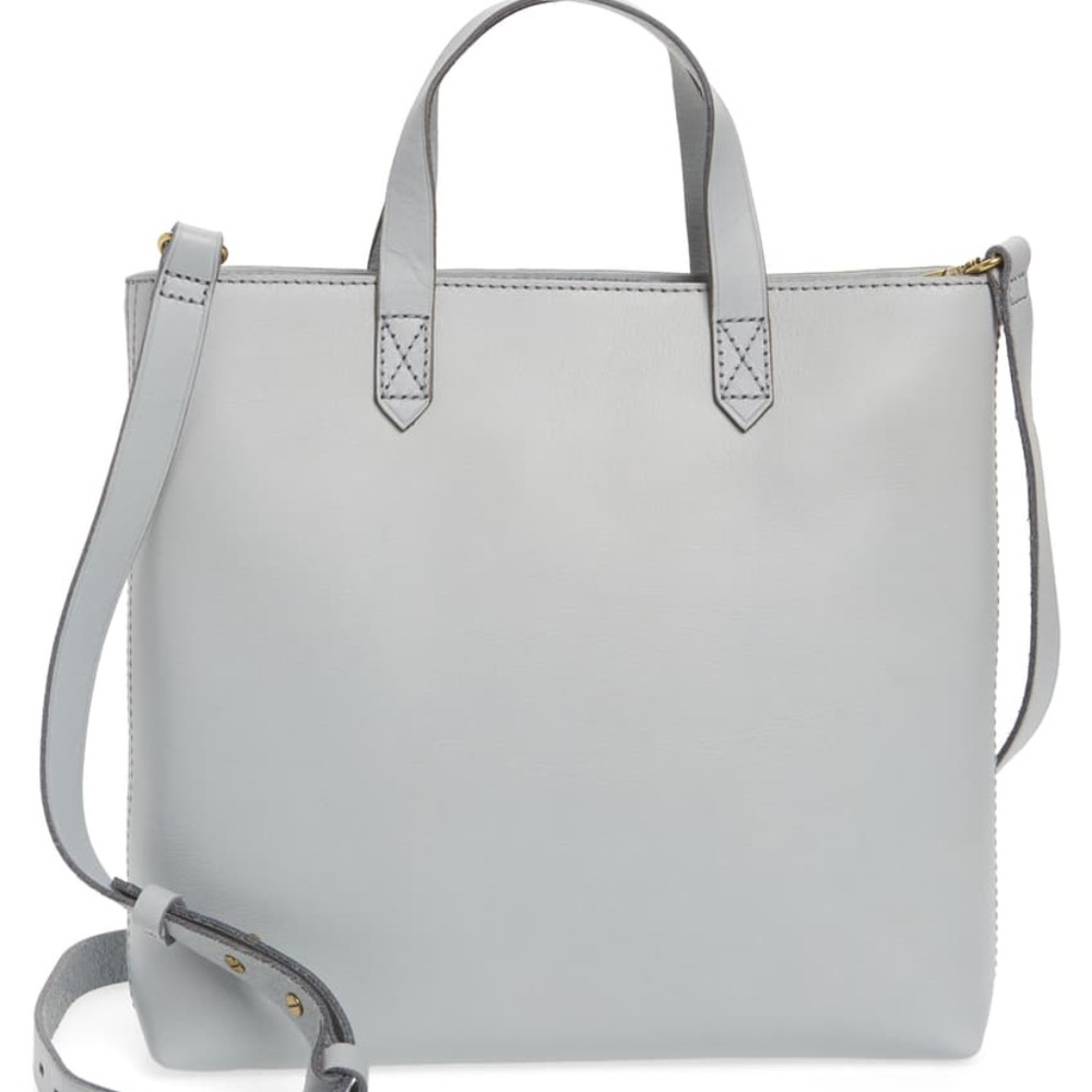 Madewell Zip-Top Transport Crossbody in Craft Blue